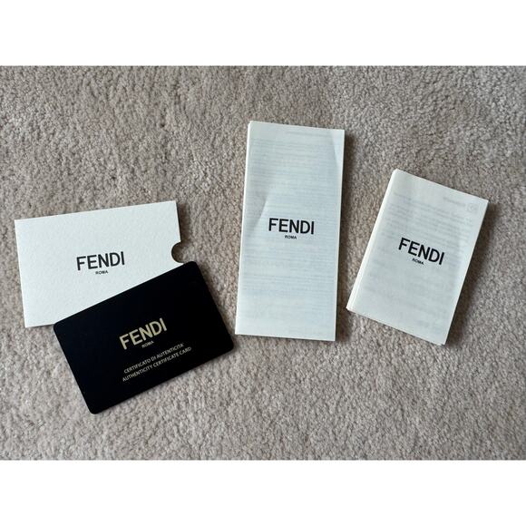 FENDI Way FE50001l 052 Havana Color Geometric Frame with Prescription Lens - Picture 14 of 16